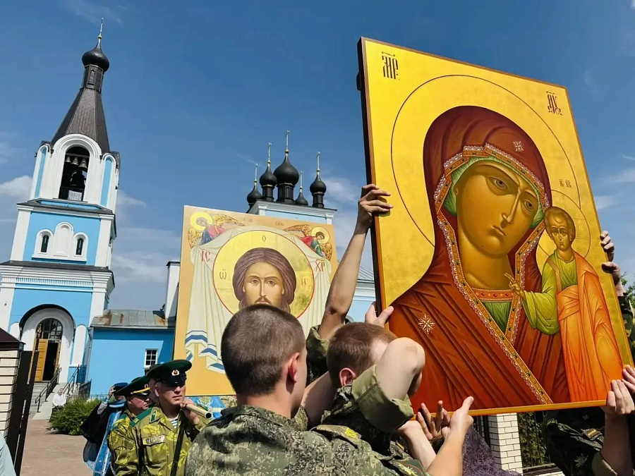 Городской крестный ход в Павловском Посаде