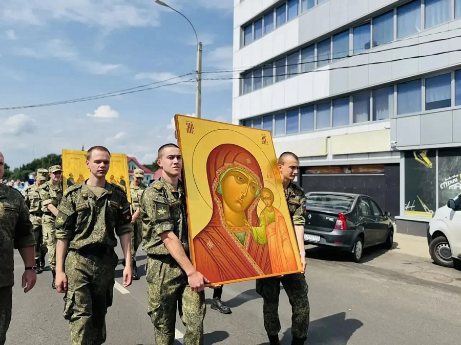 Городской крестный ход в Павловском Посаде
