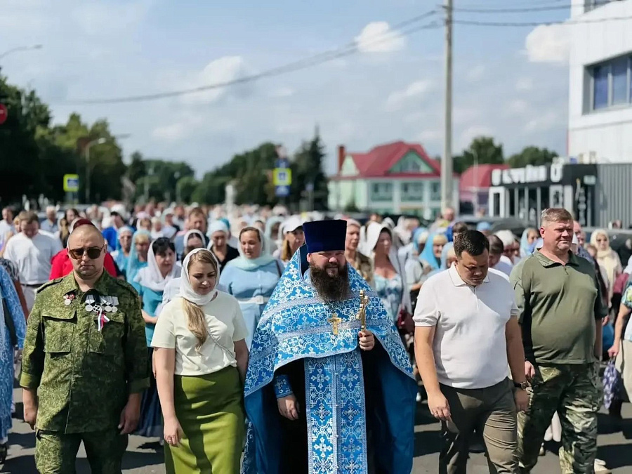 Городской крестный ход в Павловском Посаде