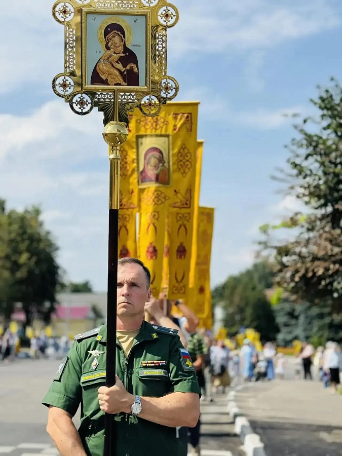 Городской крестный ход в Павловском Посаде