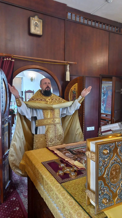 Престольный праздник нижнего предела Христорождественского храма г. Луховицы