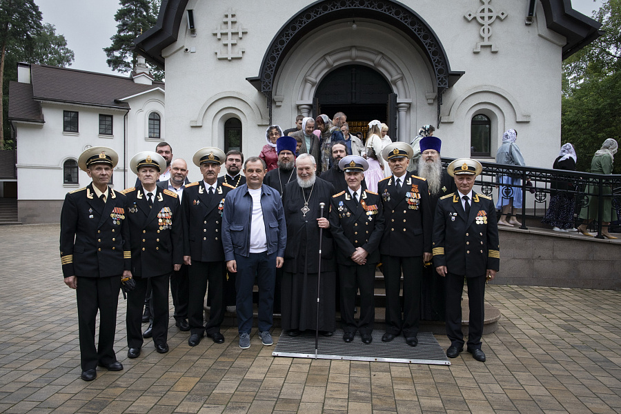 Великое освящение храма праведного Феодора Ушакова в Купавне