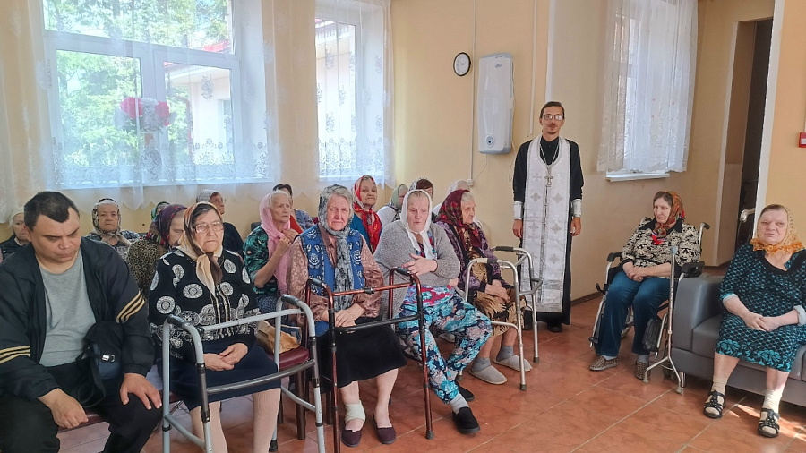 Посещение пансионата № 1 комплексного центра социального обслуживания и реабилитации «Коломенский»