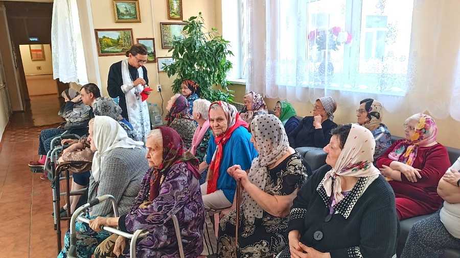 Посещение пансионата № 1 комплексного центра социального обслуживания и реабилитации «Коломенский»