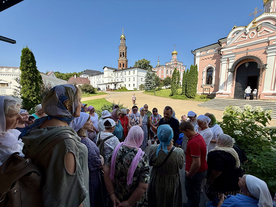 Паломническая поездка прихожан Иоанно-Богословского храма г. Коломна в Иоанно-Богословский монастырь с. Пощупово