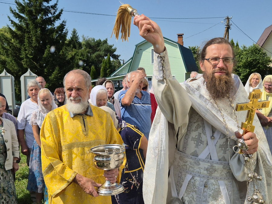 Престольный праздник в Ильинском храме села Пруссы г.о. Коломна