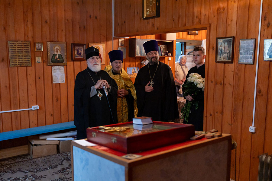 Митрополит Крутицкий и Коломенский Павел посетил приходы Каширского благочиния