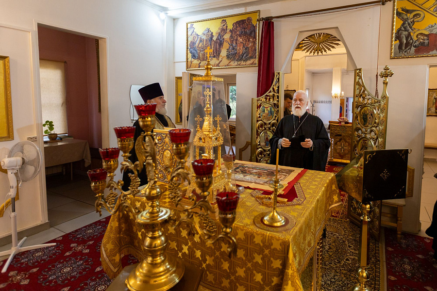 Митрополит Крутицкий и Коломенский Павел посетил приходы Каширского благочиния