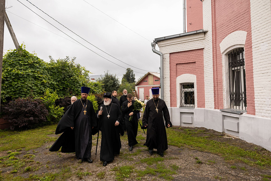 Митрополит Крутицкий и Коломенский Павел посетил приходы Каширского благочиния