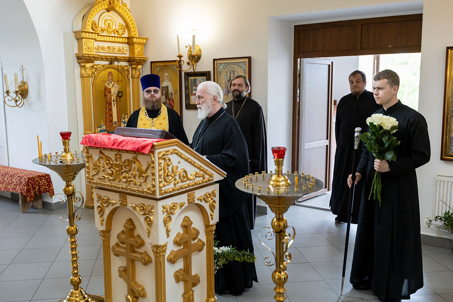 Митрополит Крутицкий и Коломенский Павел посетил приходы Каширского благочиния