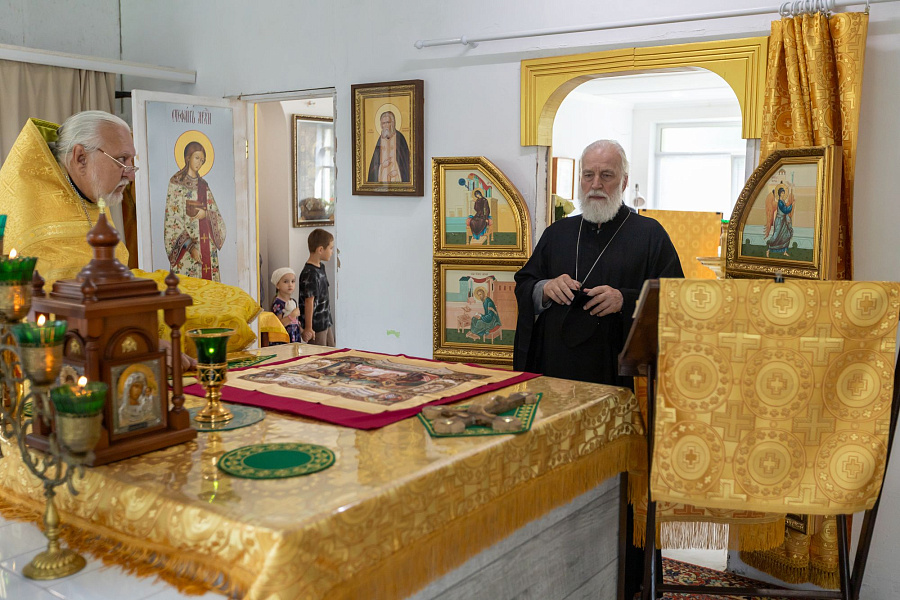 Митрополит Крутицкий и Коломенский Павел посетил приходы Каширского благочиния