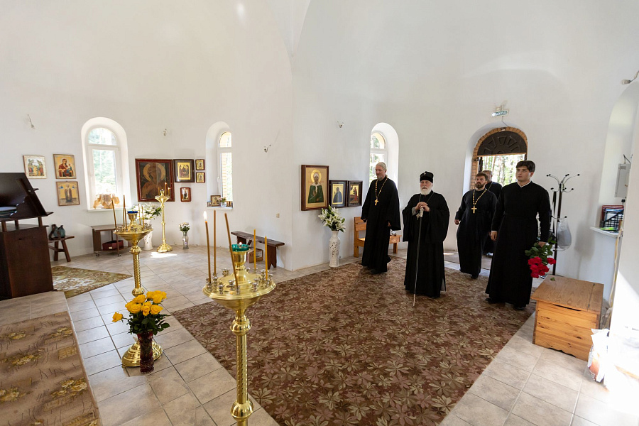 Митрополит Крутицкий и Коломенский Павел посетил приходы Раменского благочиния