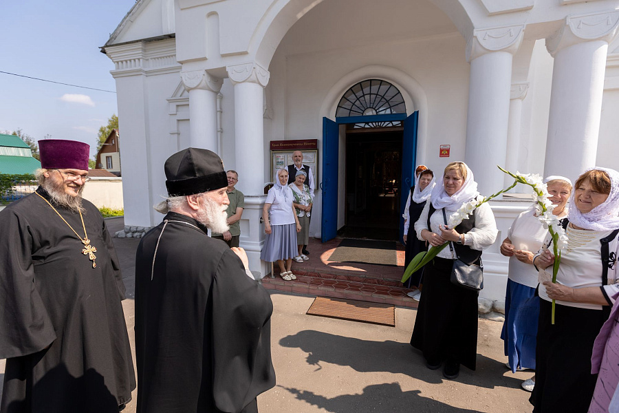 Митрополит Крутицкий и Коломенский Павел посетил приходы Раменского благочиния