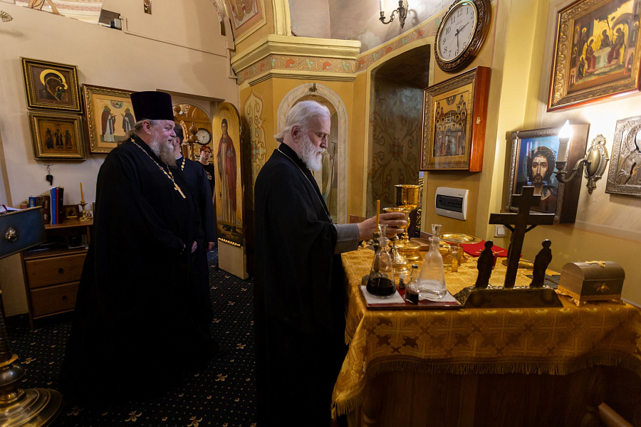Митрополит Крутицкий и Коломенский Павел посетил приходы Раменского благочиния
