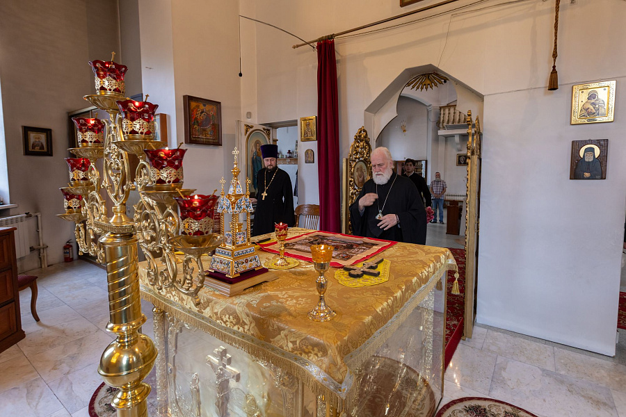 Митрополит Крутицкий и Коломенский Павел посетил приходы Раменского благочиния