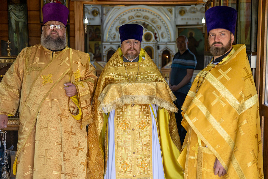 Великое освящение Введенского храма деревни Рыжево Егорьевского муниципального округа