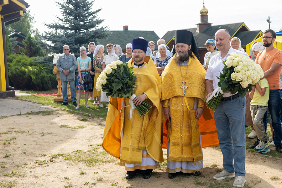 Великое освящение Введенского храма деревни Рыжево Егорьевского муниципального округа