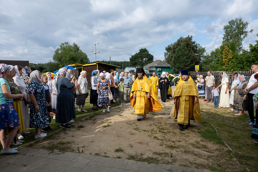 Великое освящение Введенского храма деревни Рыжево Егорьевского муниципального округа
