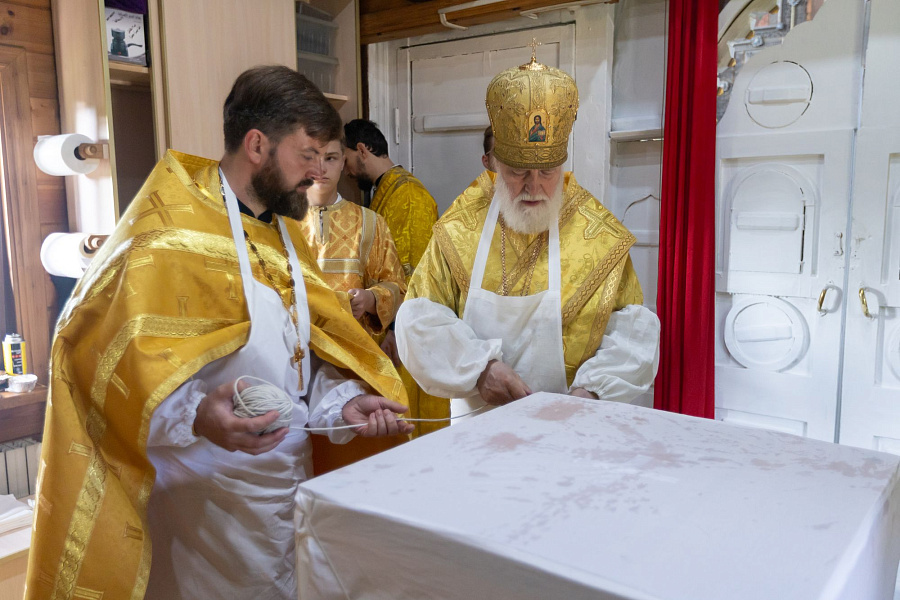 Великое освящение Введенского храма деревни Рыжево Егорьевского муниципального округа