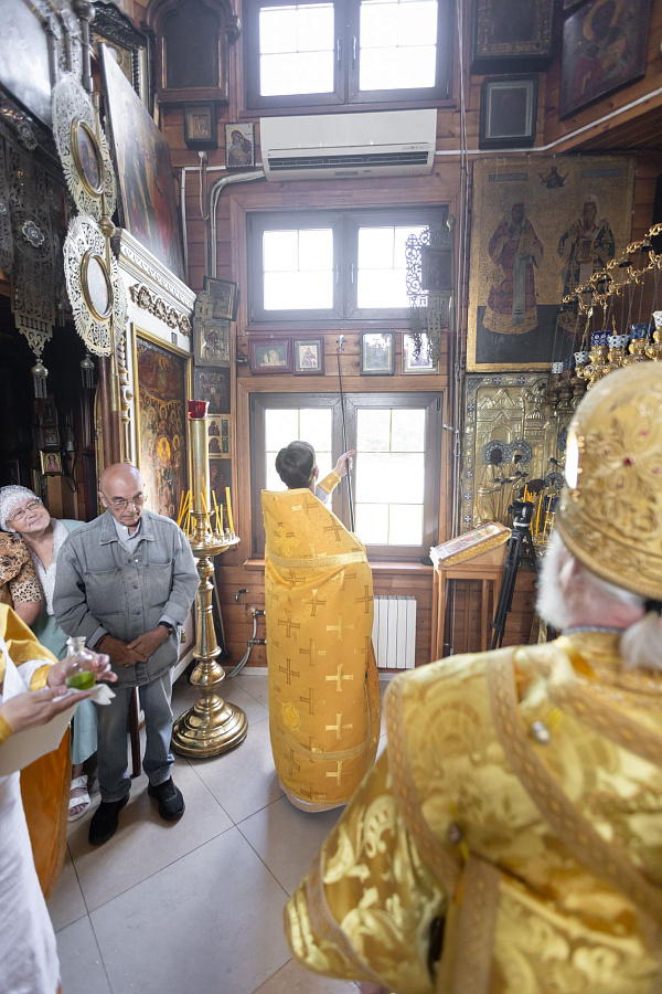 Великое освящение Введенского храма деревни Рыжево Егорьевского муниципального округа