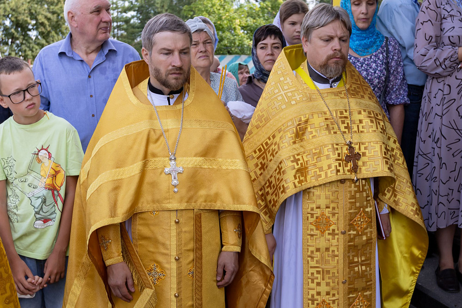 Великое освящение Введенского храма деревни Рыжево Егорьевского муниципального округа