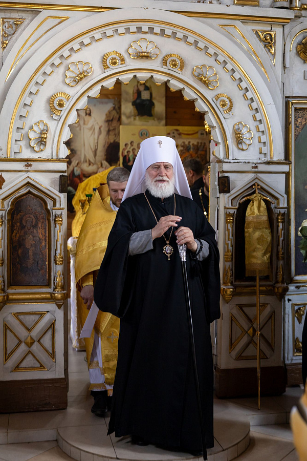 Великое освящение Введенского храма деревни Рыжево Егорьевского муниципального округа