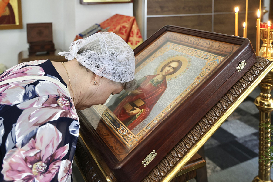 Престольный праздник на приходе Пантелеимоновского храма г. Воскресенска