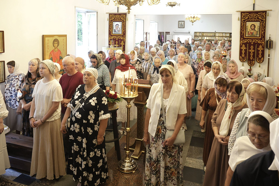 Престольный праздник на приходе Пантелеимоновского храма г. Воскресенска