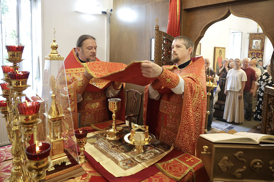 Престольный праздник на приходе Пантелеимоновского храма г. Воскресенска