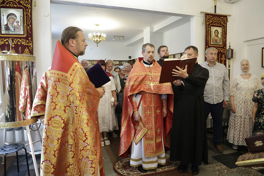 Престольный праздник на приходе Пантелеимоновского храма г. Воскресенска