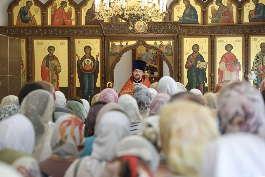 Престольный праздник на приходе Пантелеимоновского храма г. Воскресенска