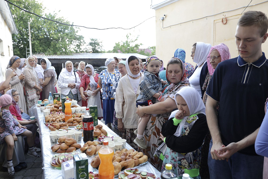 Престольный праздник на приходе Пантелеимоновского храма г. Воскресенска