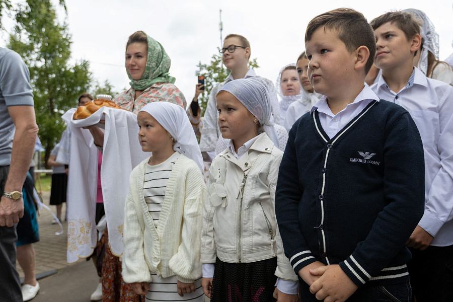 Архиерейское богослужение в Спасо-Преображенском храме города Жуковский