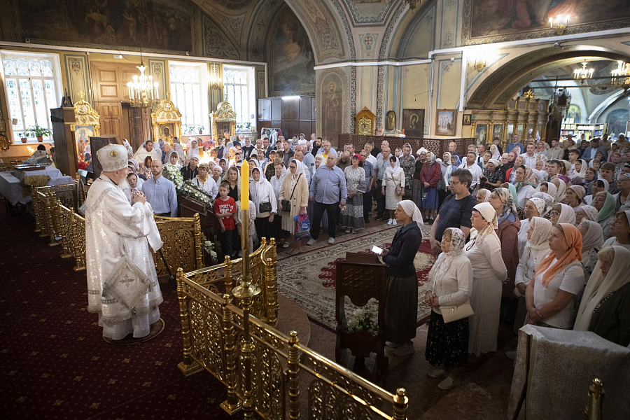 Престольный праздник в Саввино