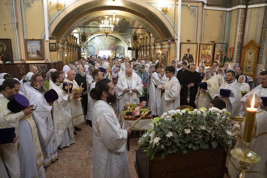 Престольный праздник в Саввино