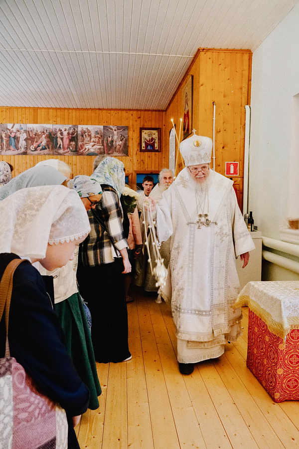 Освящение Серафимовского храма Никитского Бывалинского женского монастыря