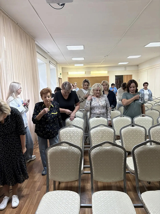 Освящение школы-интерната  п. Удельная