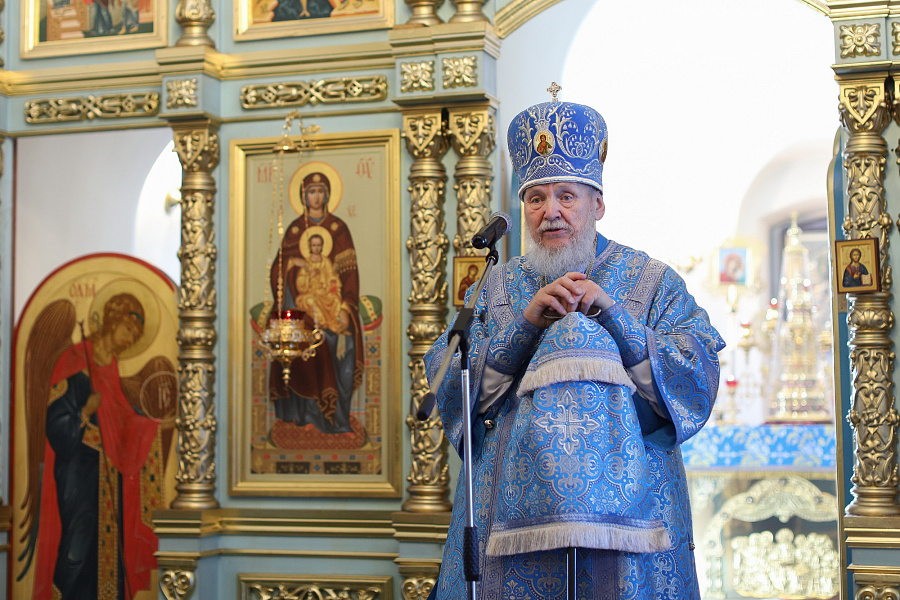 Престольный праздник в Успенском храме Ногинска