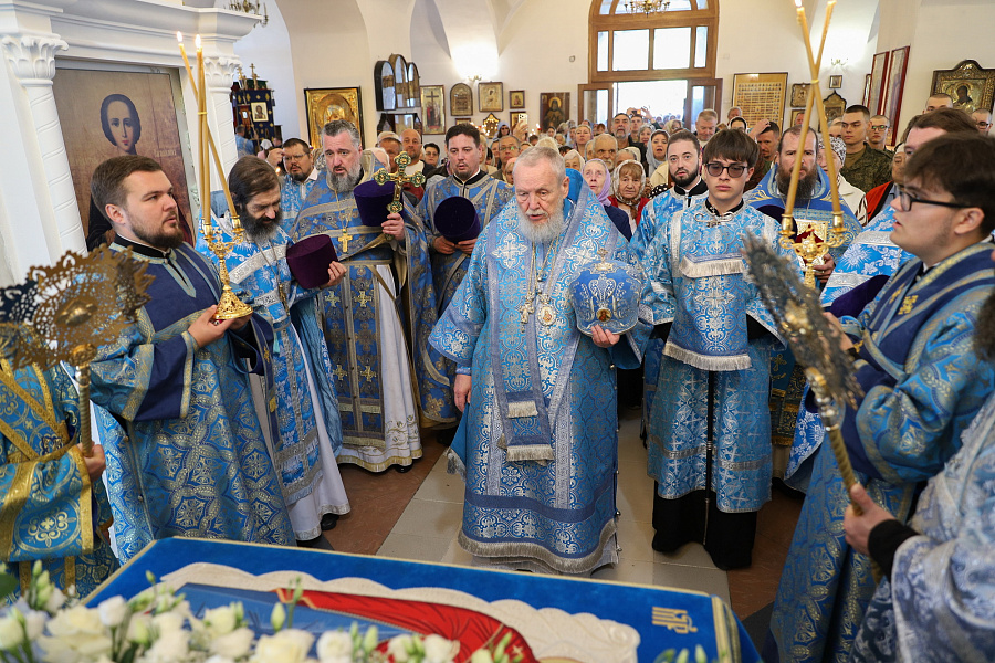 Престольный праздник в Успенском храме Ногинска