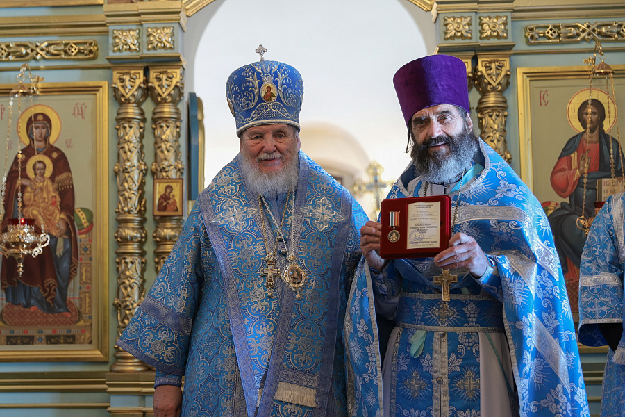 Престольный праздник в Успенском храме Ногинска