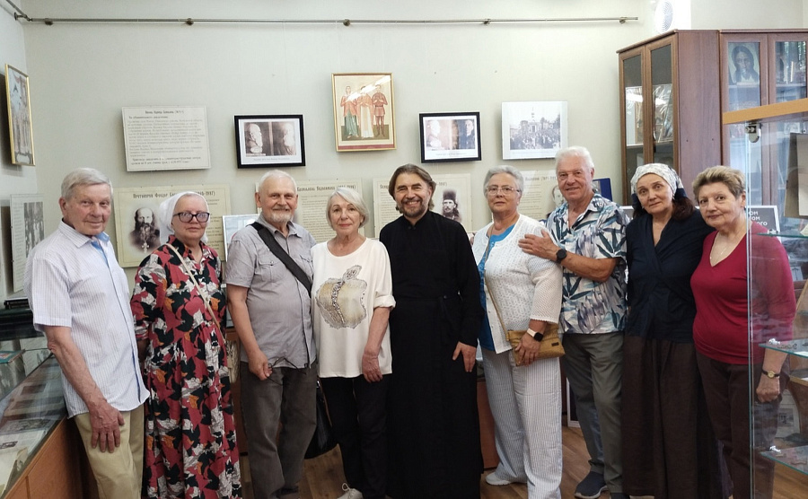 Гости в музеях Пантелеимоновского прихода города Жуковского в августе