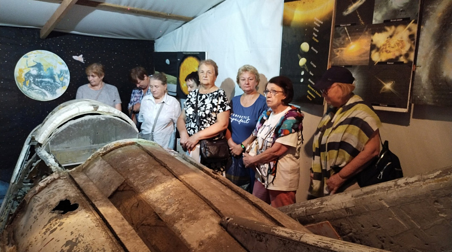 Гости в музеях Пантелеимоновского прихода города Жуковского в августе
