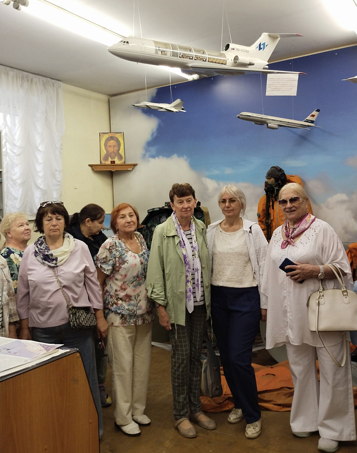 Гости в музеях Пантелеимоновского прихода города Жуковского в августе