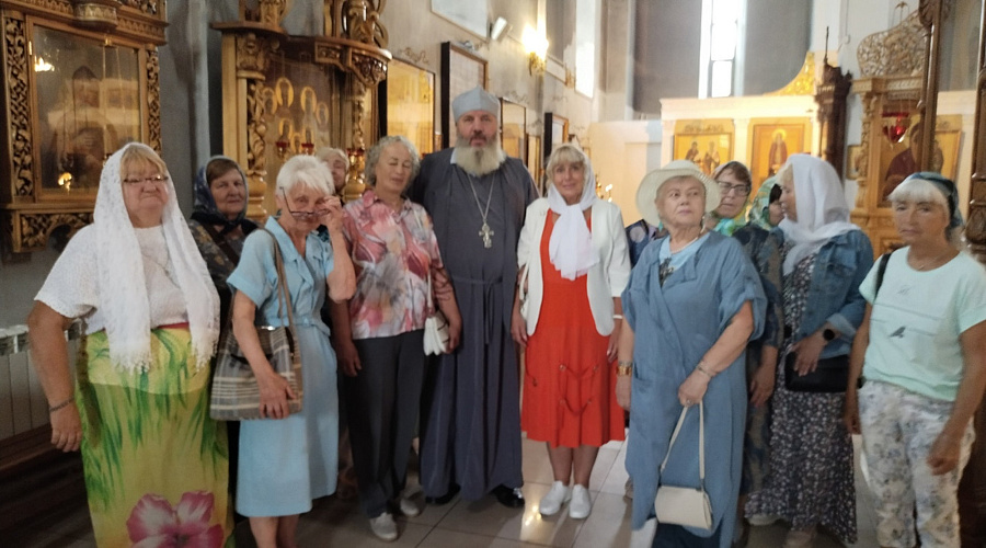Гости в музеях Пантелеимоновского прихода города Жуковского в августе