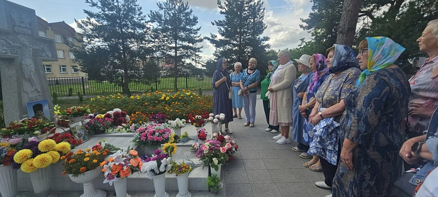 Гости в музеях Пантелеимоновского прихода города Жуковского в августе