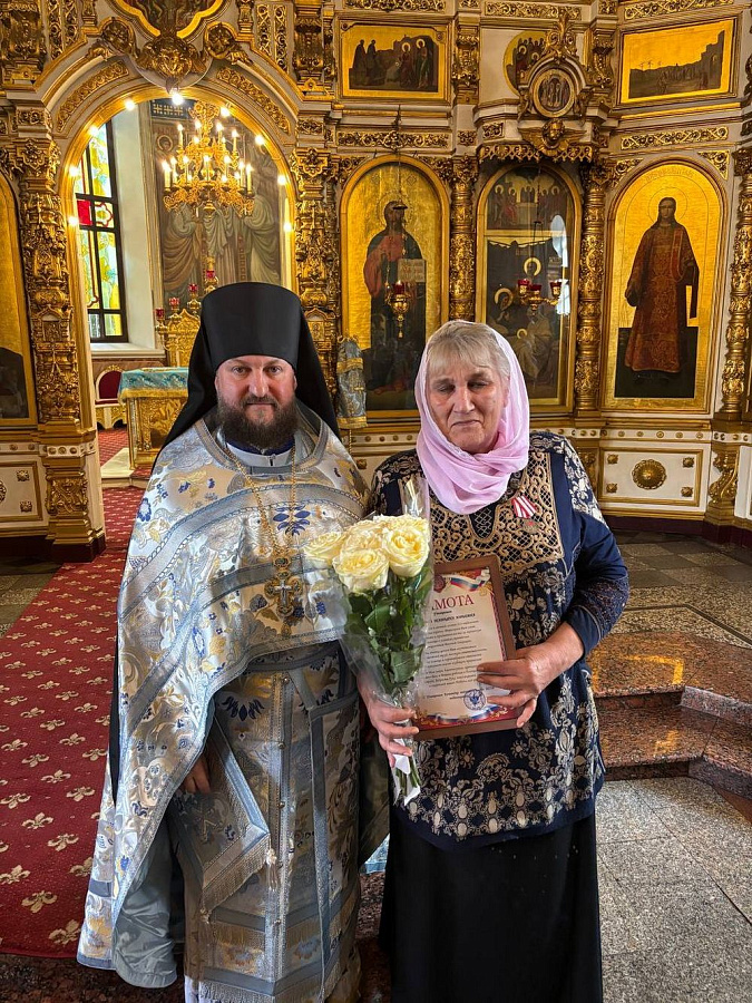 Праздничное богослужение и награждение в Орехово-Зуеве