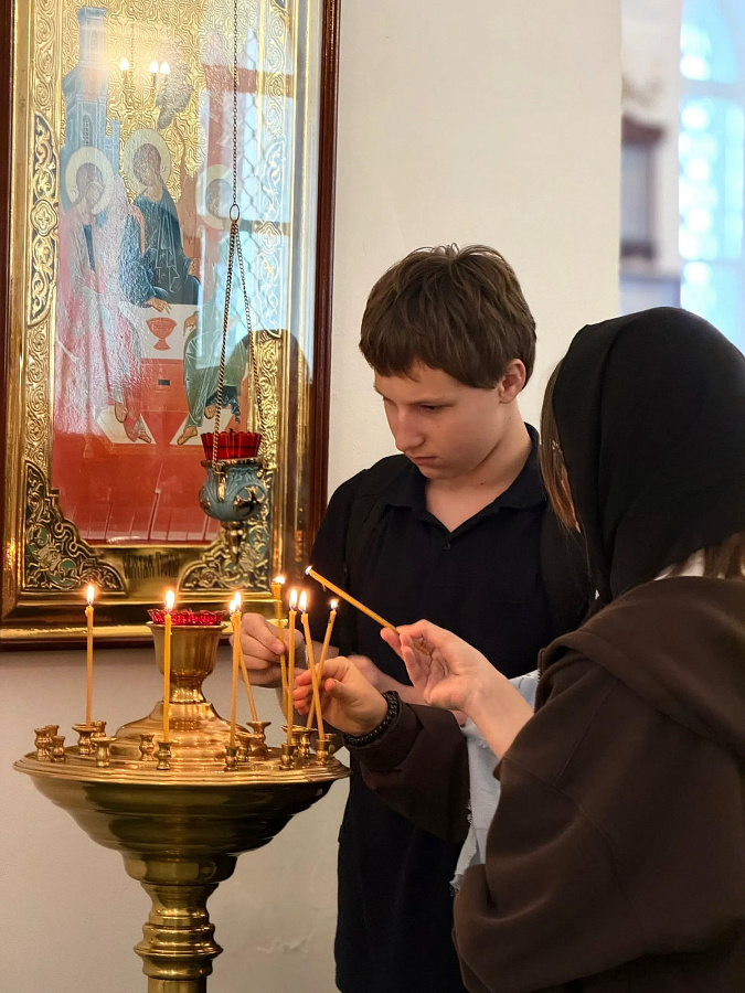 Экскурсия для школьников в Успенском соборе г. Каширы