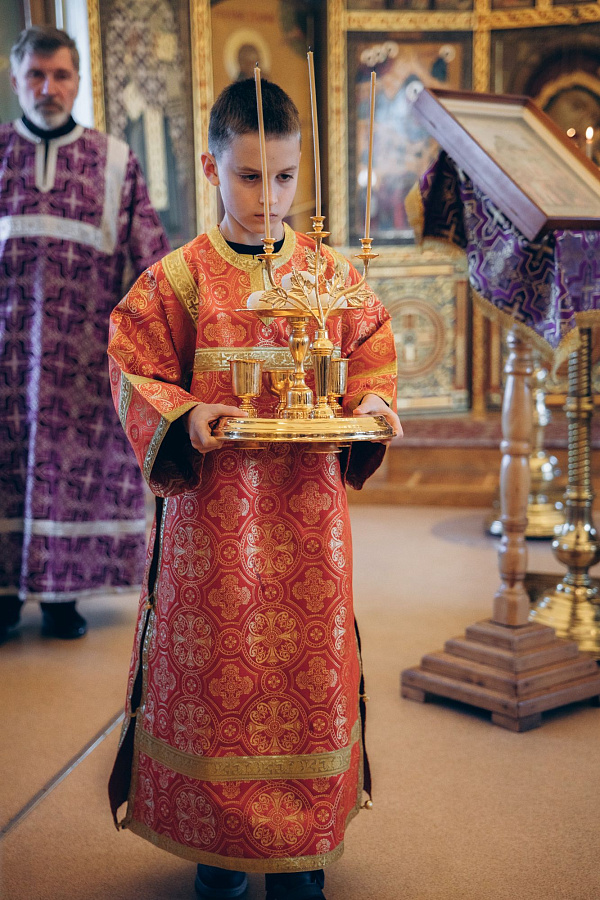 Престольный праздник в Крестовоздвиженском храме г. Коломна