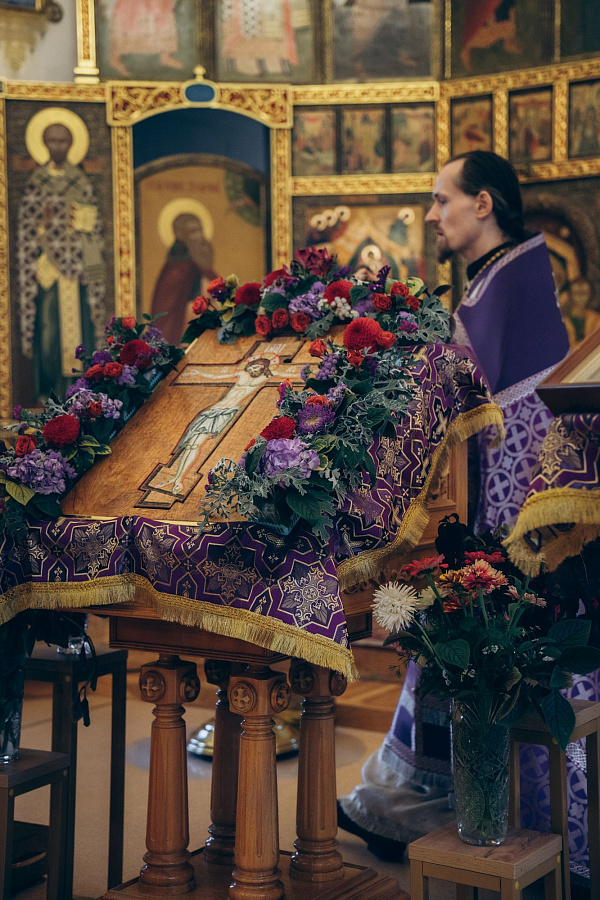 Престольный праздник в Крестовоздвиженском храме г. Коломна