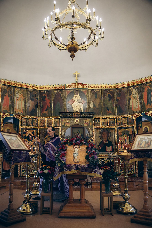 Престольный праздник в Крестовоздвиженском храме г. Коломна